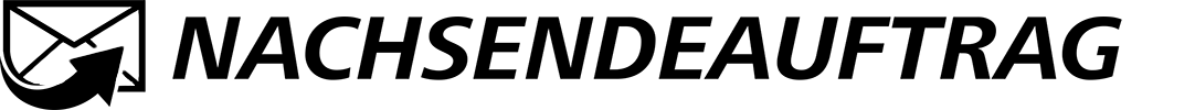 Nachsendeauftrag Beantragungsformular von Nachsenden.info Logo